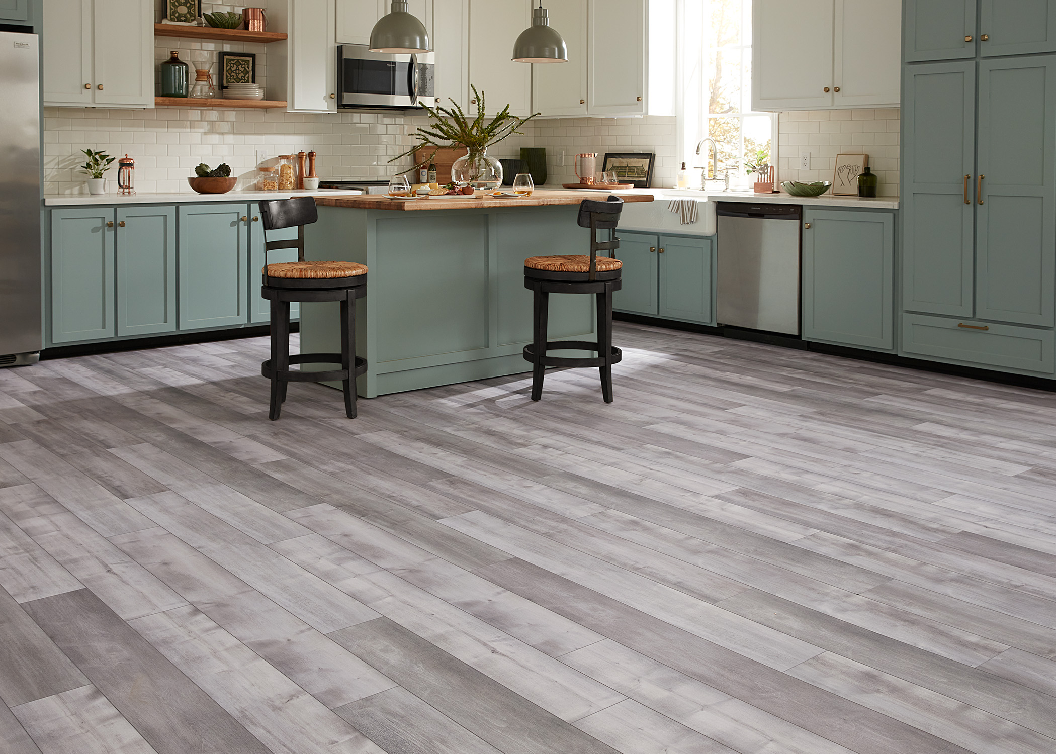 ReNature by CoreLuxe 5mm w/pad Mount Washington Birch Waterproof Rigid Vinyl Plank Flooring