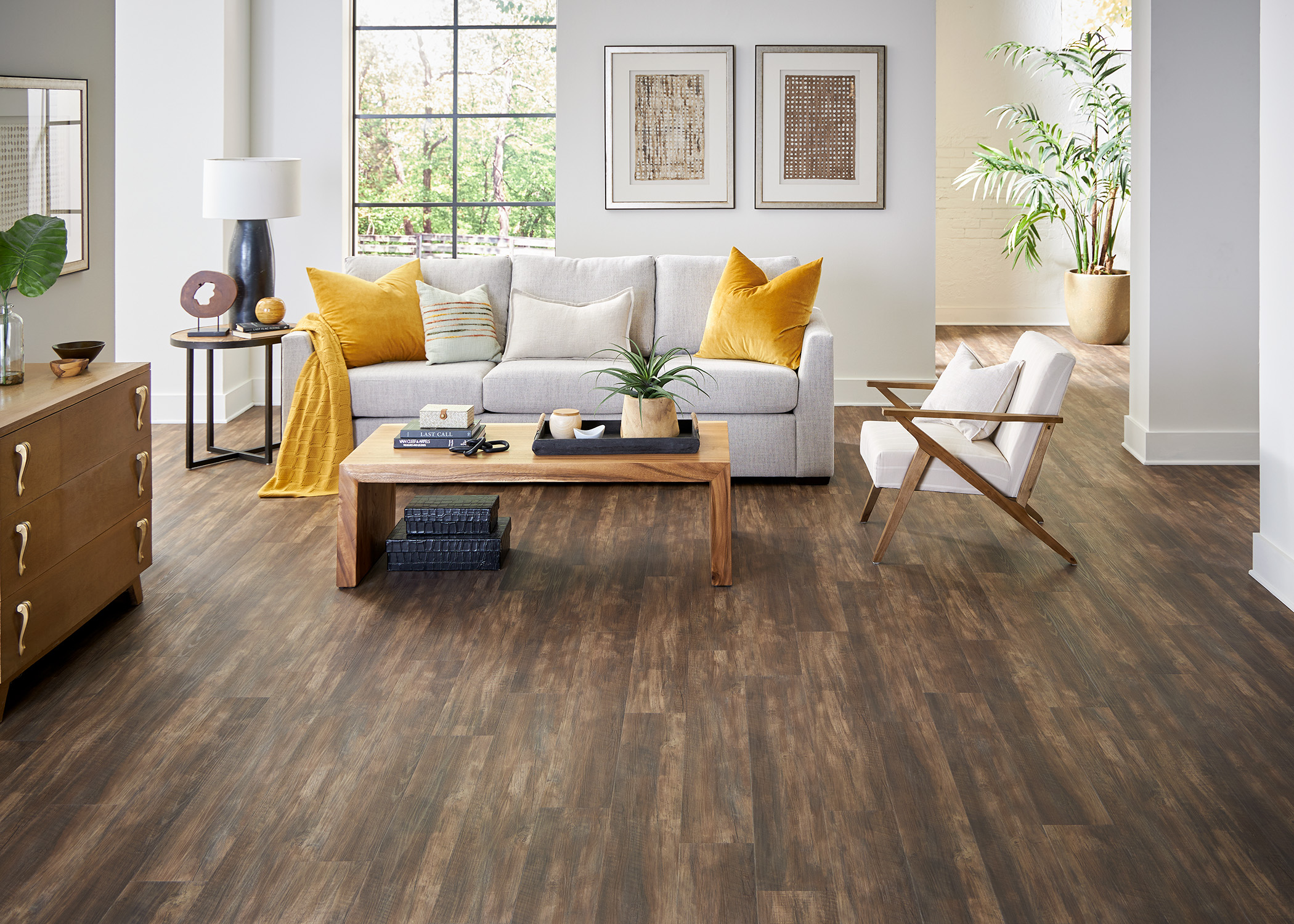 Tranquility by CoreLuxe 5mm Rustic Reclaimed Oak Waterproof Luxury Vinyl Plank Flooring