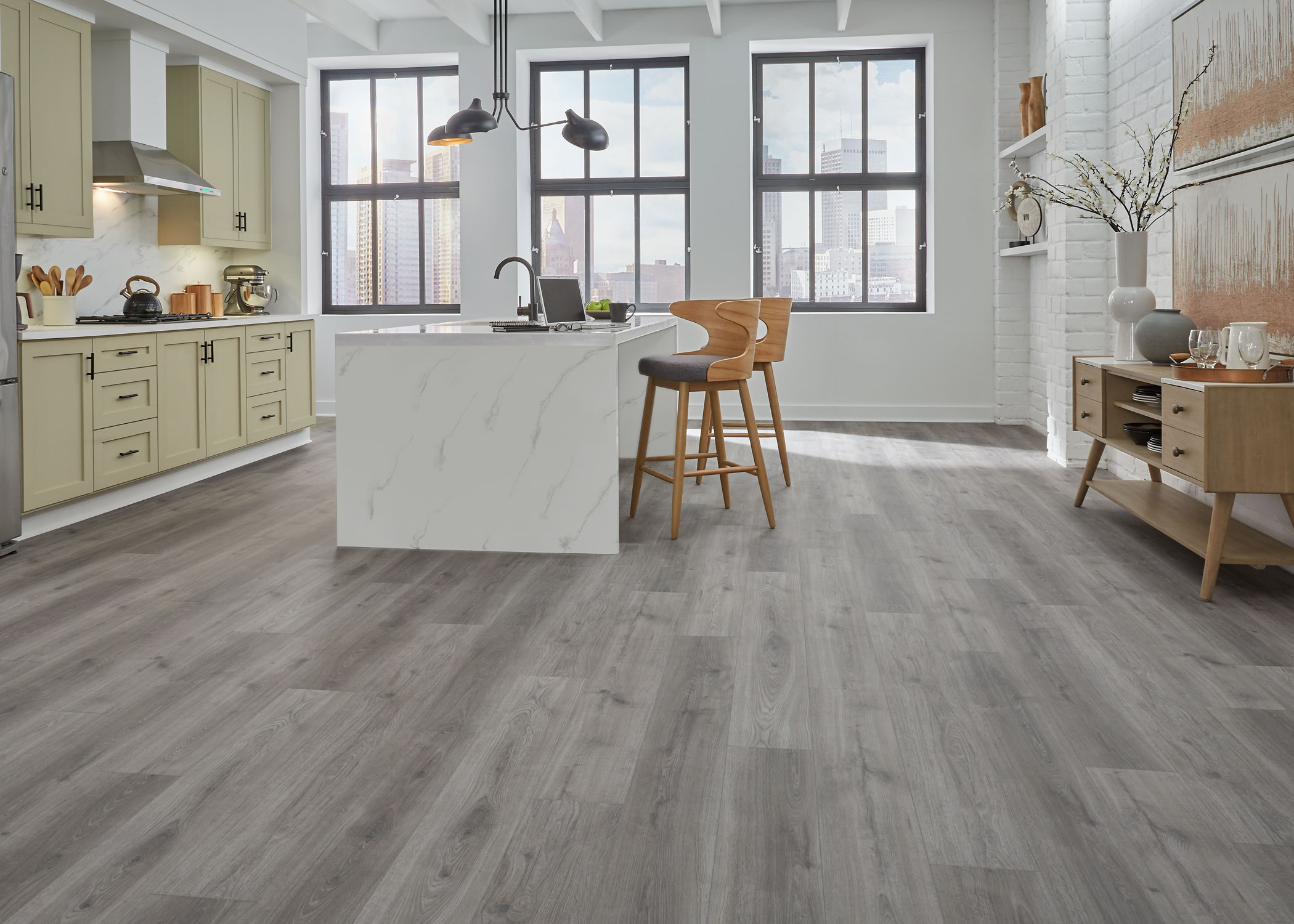 Toledo Oak Waterproof Rigid Vinyl Plank Flooring